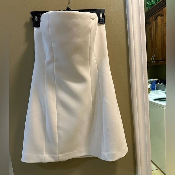 ALC Elsie Mini Dress Size 4 White - Picture 4 of 9